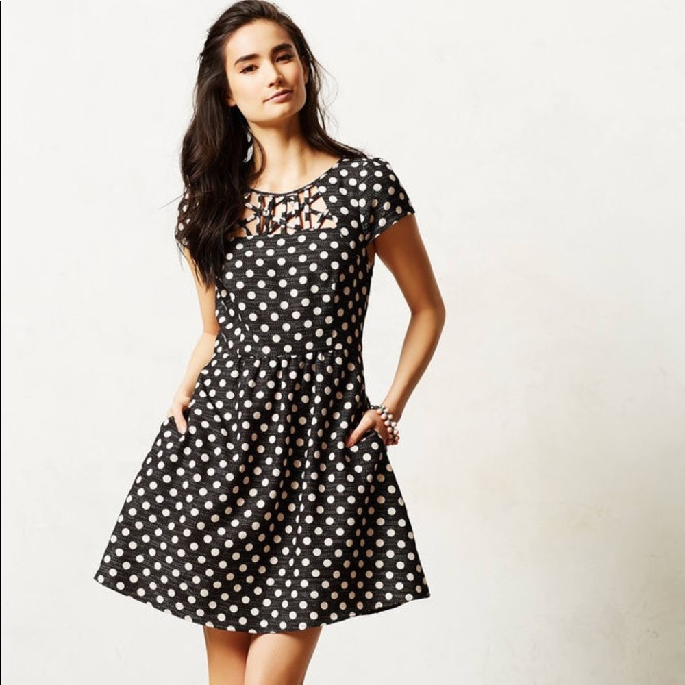 MAEVE Nikola Dress with Polka Dots